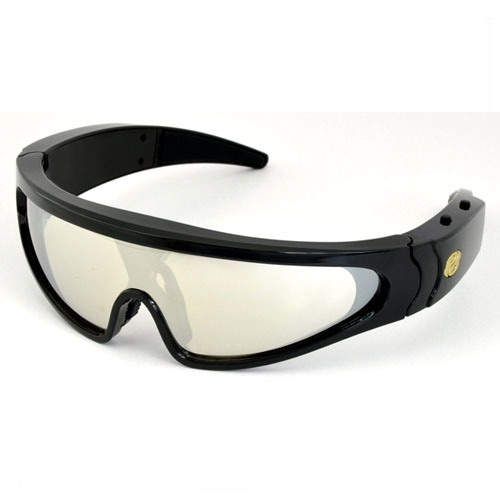Fashionable Spy Sunglasses with Hidden Video Lens and 4GB Memory - Click Image to Close